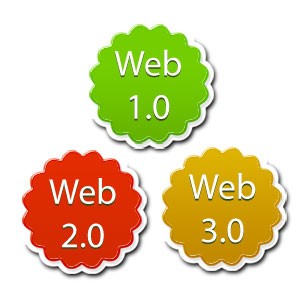 Web 1.0; Web 2.0; Web 3.0